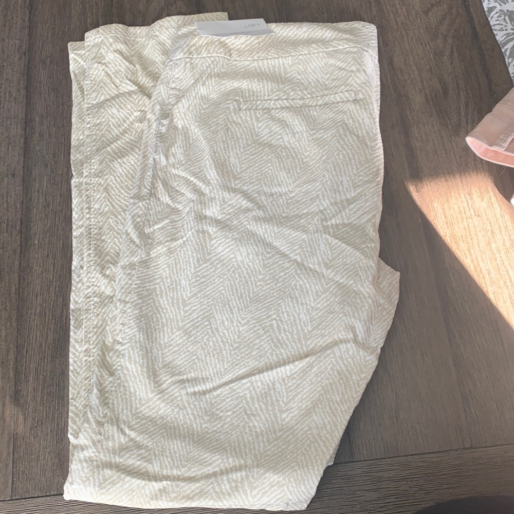 NWT Loft stretch corduroy slacks